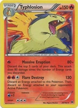 Typhlosion - XY - BREAKthrough #20