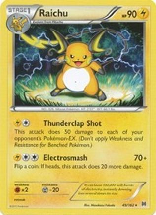 Raichu - XY - BREAKthrough #49