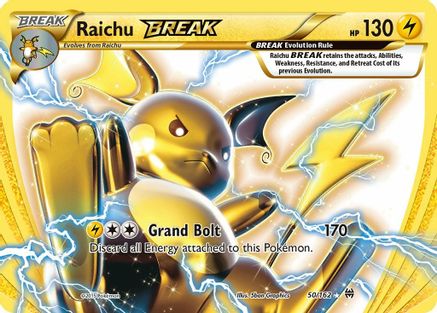Raichu BREAK - XY - BREAKthrough #50