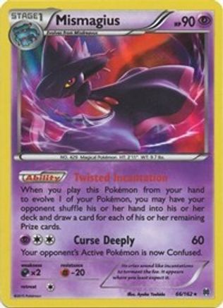 Mismagius - XY - BREAKthrough #66