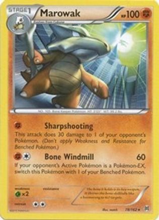 Marowak - XY - BREAKthrough #78