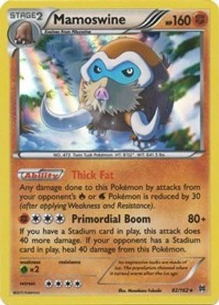 Mamoswine - XY - BREAKthrough #82