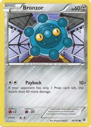 Bronzor - XY - BREAKthrough #95