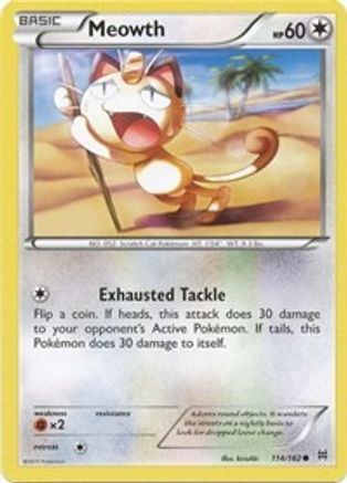 Meowth - XY - BREAKthrough #114