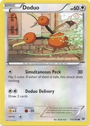 Doduo (115) - XY - BREAKthrough #115