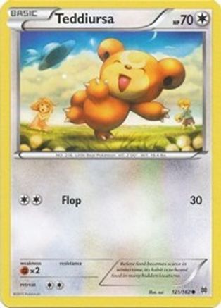 Teddiursa - XY - BREAKthrough #121