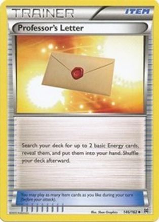 Professor's Letter - XY - BREAKthrough #146