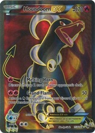 Houndoom EX (Full Art) - XY - BREAKthrough #153