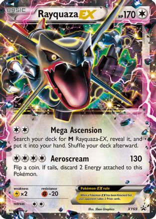 Rayquaza EX (Shiny) - XY Promos #XY69