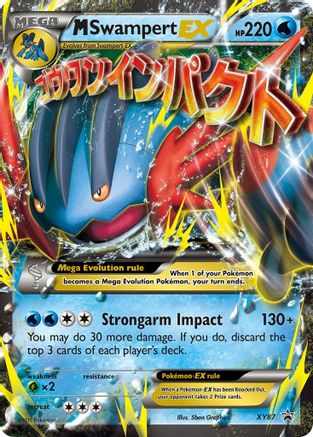 M Swampert EX - XY Promos #XY87