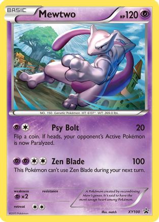Mewtwo - XY100 - XY Promos #XY100