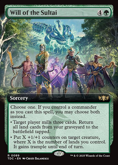Will of the Sultai — TDC — 89