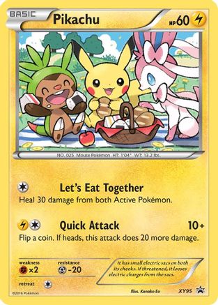 Pikachu - XY Promos #XY95