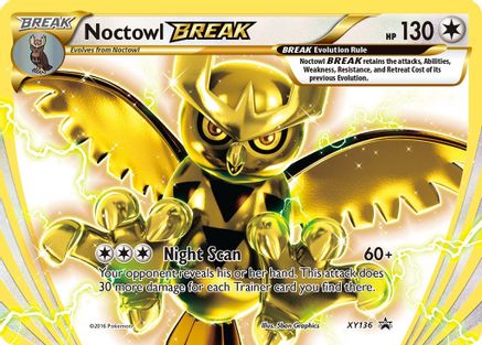 Noctowl BREAK - XY Promos #XY136