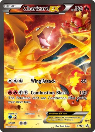 Charizard EX - XY121 - XY Promos #XY121