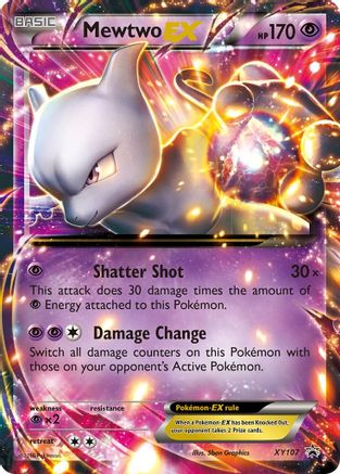 Mewtwo EX - XY107 - XY Promos #XY107