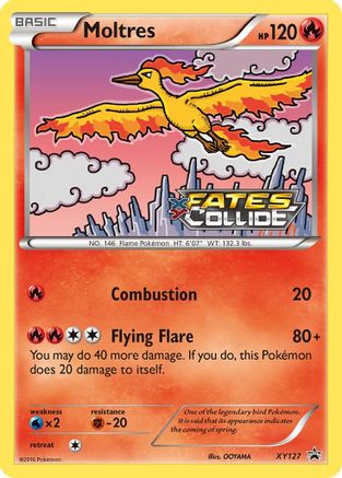 Moltres (Prerelease) - XY Promos #XY127