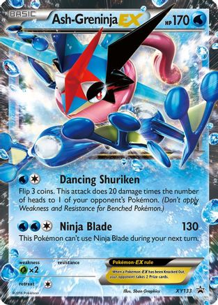 Ash-Greninja EX - XY133 - XY Promos #XY133