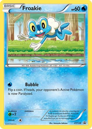 Froakie - XY138 - XY Promos #XY138