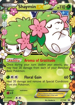 Shaymin EX - XY Promos #XY148