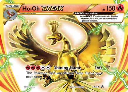 Ho-Oh BREAK - XY Promos #XY154