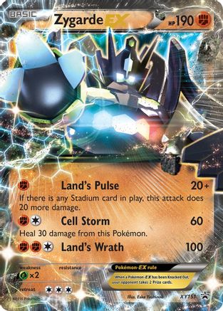 Zygarde EX (Shiny) - XY Promos #XY151