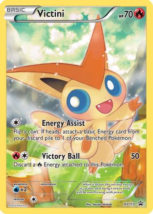 Victini - XY117 - XY Promos #XY117