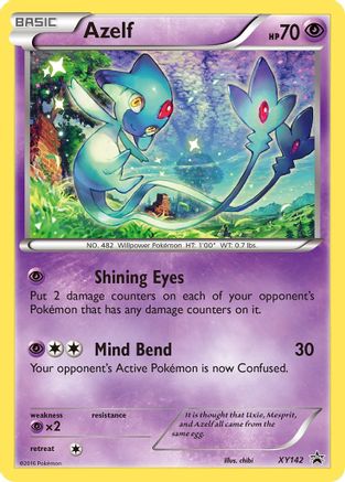 Azelf - XY142 - XY Promos #XY142