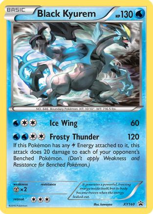 Black Kyurem - XY160 - XY Promos #XY160