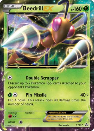 Beedrill EX - XY157 - XY Promos #XY157