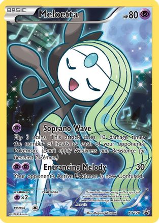 Meloetta - XY120 - XY Promos #XY120