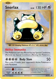 Snorlax - XY179 - XY Promos #XY179