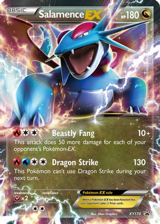 Salamence EX - XY170 - XY Promos #XY170