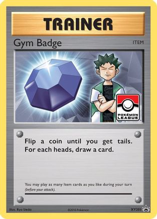 Gym Badge (Brock) - XY Promos #XY203