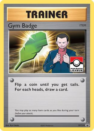 Gym Badge (Giovanni) - XY Promos #XY210