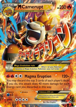 M Camerupt EX - XY198 - XY Promos #XY198
