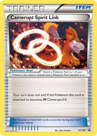Camerupt Spirit Link - XY199 - XY Promos #XY199