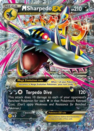 M Sharpedo EX - XY200 - XY Promos #XY200