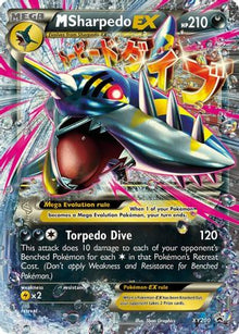 M Sharpedo EX - XY200 - XY Promos #XY200