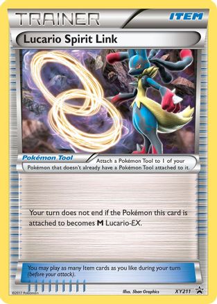 Lucario Spirit Link - XY Promos #XY211