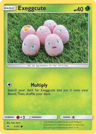Exeggcute - SM - Forbidden Light #1