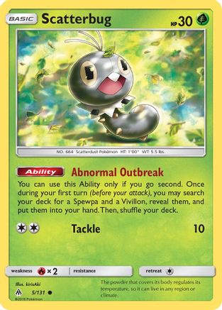 Scatterbug (5) - SM - Forbidden Light #5