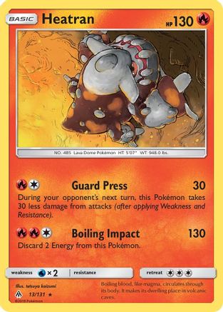 Heatran - SM - Forbidden Light #13