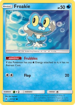 Froakie (21) - SM - Forbidden Light #21