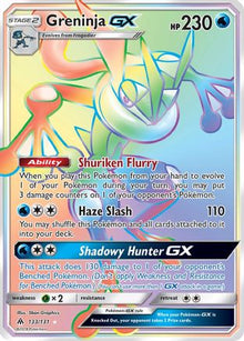 Greninja GX (Secret) - SM - Forbidden Light #133