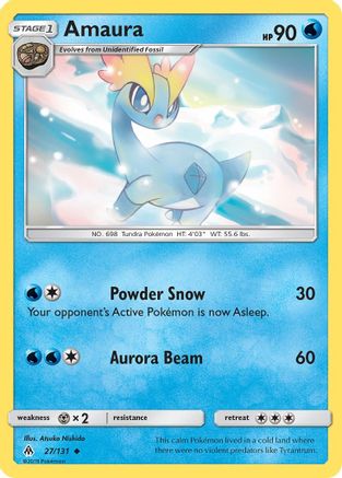 Amaura - SM - Forbidden Light #27