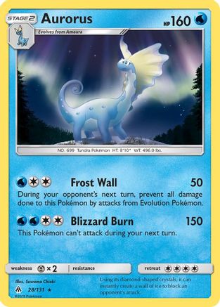 Aurorus - SM - Forbidden Light #28