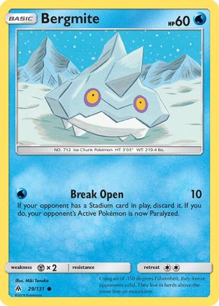 Bergmite - SM - Forbidden Light #29