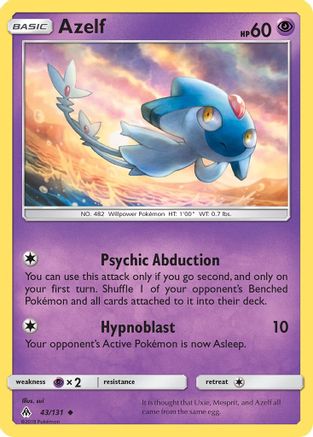 Azelf - SM - Forbidden Light #43