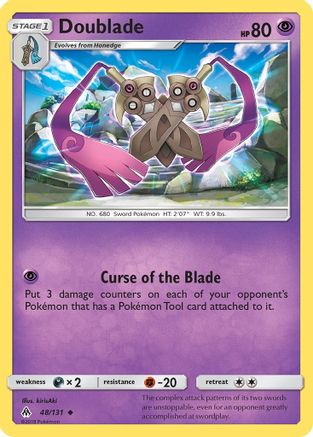 Doublade - SM - Forbidden Light #48